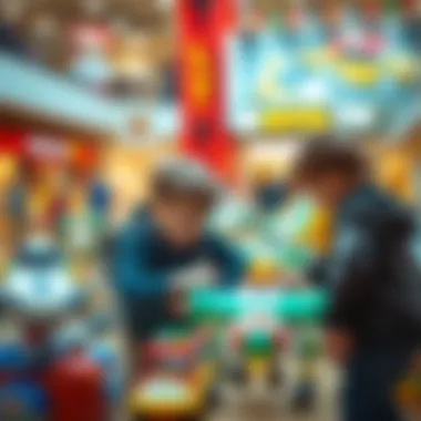 Children engaging in creative play at the Mall of Istanbul