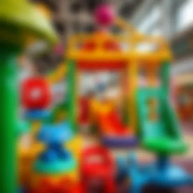 A colorful and safe environment for children's play and discovery