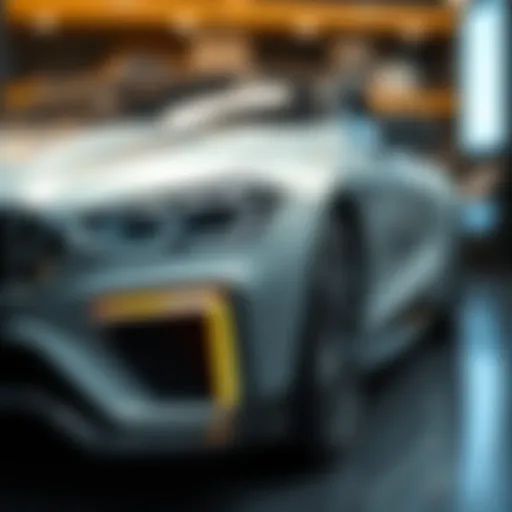 Sleek design of MC car showcasing modern aesthetics