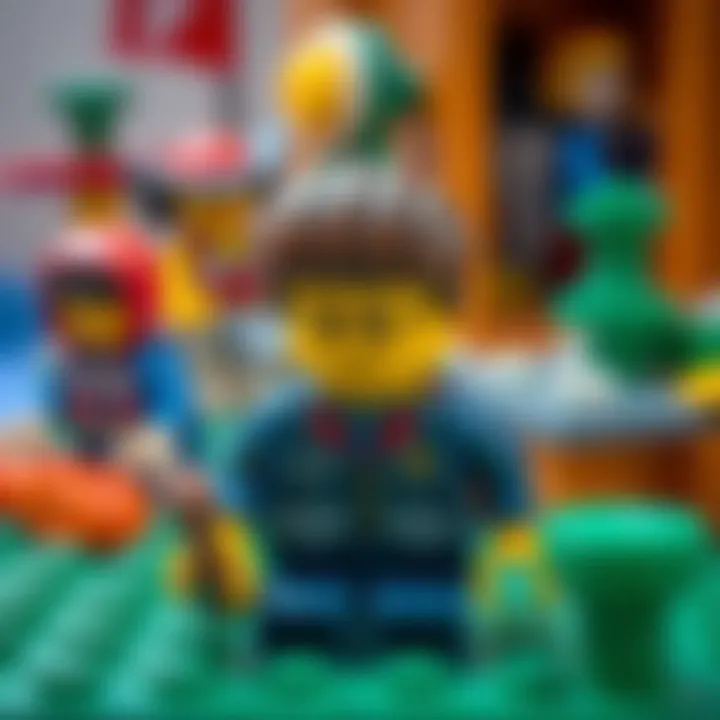 A visual representation of educational benefits from Lego mobile games