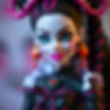 Draculaura's character traits highlighted in an engaging way