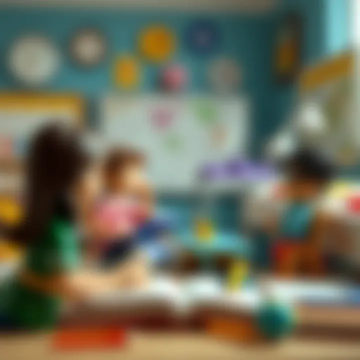 An illustration depicting various educational methodologies embraced by private organizations beyond the school system.