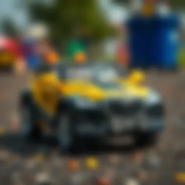 Diverse toy car battery options for educational play