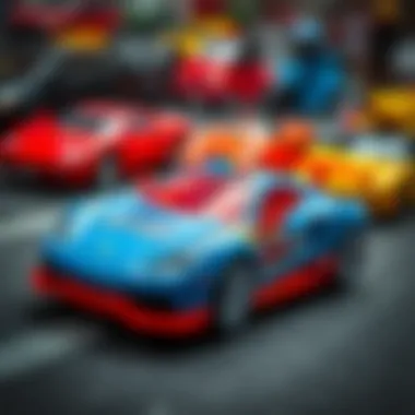 Interactive learning with toy car batteries