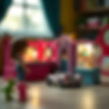 A parent selecting the ideal Polly Pocket set for their child.