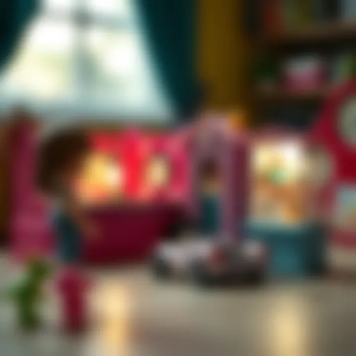 A parent selecting the ideal Polly Pocket set for their child.