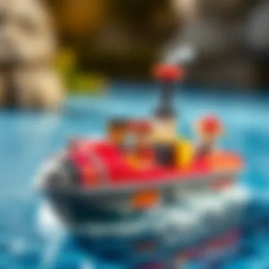 Creative play ideas using Paw Patrol ship