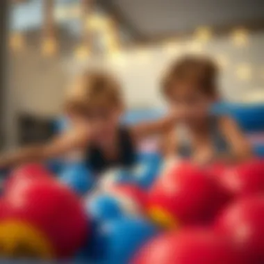 Children enjoying playtime with Pilsan pool balls