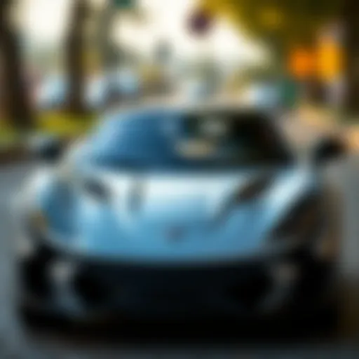 Close-up view of the Pilsan Panther 12 Volt car showcasing its sleek design