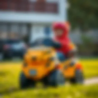 Child enjoying a ride in the Pilsan Panther, highlighting safety features