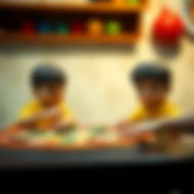 Benefits of pizza games for child development