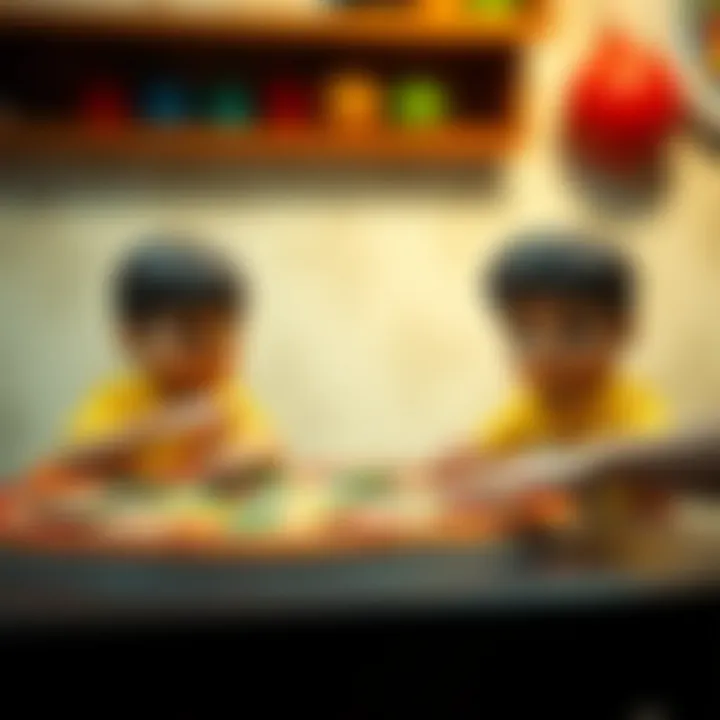 Benefits of pizza games for child development