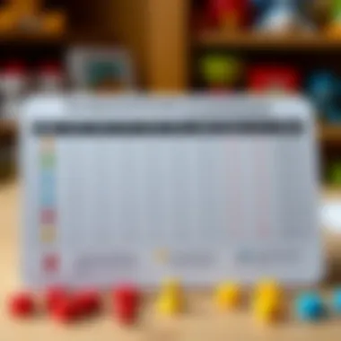 Chart illustrating developmental benefits from playing counting games.