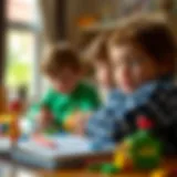 Children engaged in customized learning at Serdivan Special Education Kindergarten