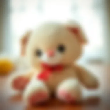 Soft plush toys for infants