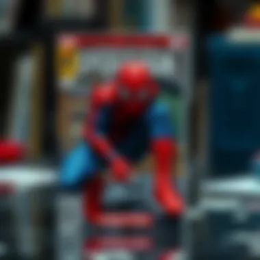 A comic book featuring Spider-Man on the cover