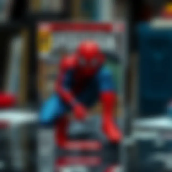 A comic book featuring Spider-Man on the cover