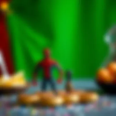 Delicious Spiderman inspired snacks and treats for children