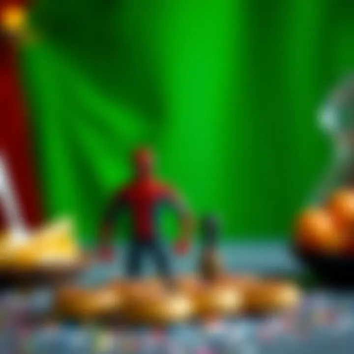 Delicious Spiderman inspired snacks and treats for children