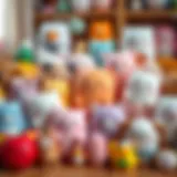 A cozy collection of various Squishmallows displayed together