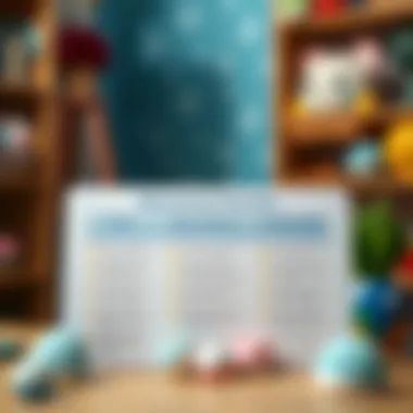 An educational chart showcasing the benefits of Squishmallows for child development