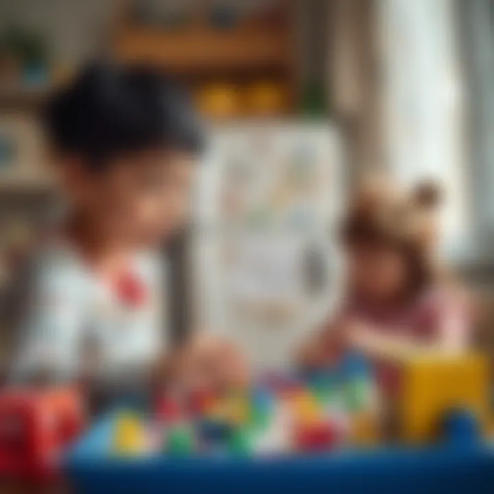 Parent selecting non-competitive games for child development