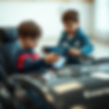 Children Interacting with Technology and Vehicles Children interacting with technology and vehicles