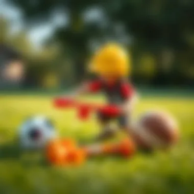 Outdoor sports gear encouraging physical activity