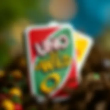 Colorful Uno All Wild card deck