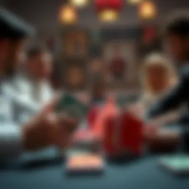 An engaging game scene highlighting players using special Uno cards