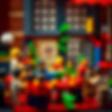 Community gathering using Lego