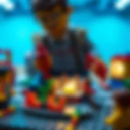 Creative adult Lego creation